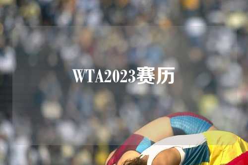 WTA2023赛历