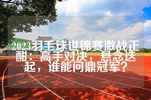 2023羽毛球世锦赛激战正酣：高手对决，悬念迭起，谁能问鼎冠军？